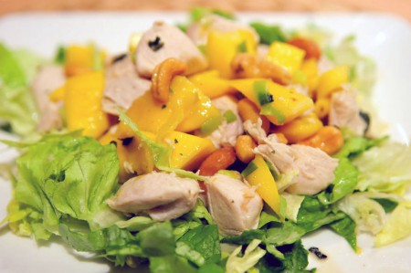 Zomersalade met kip