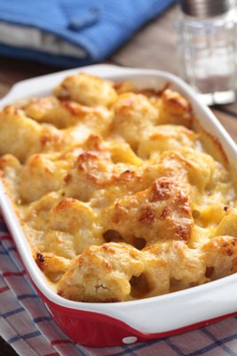 Romige bloemkoolgratin