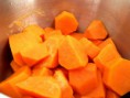 Zoete aardappel koken