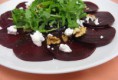 Rode bieten carpaccio